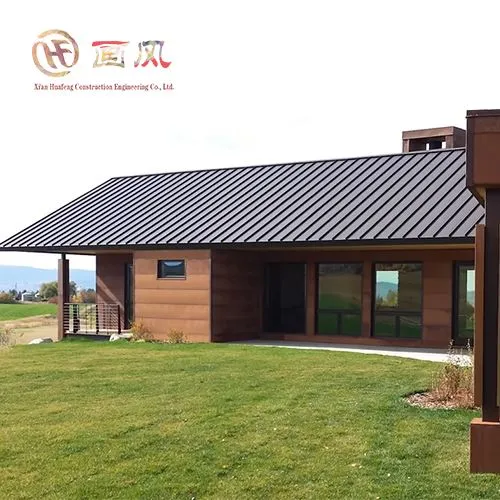 Kovová verandová střecha se stojatou drážkou